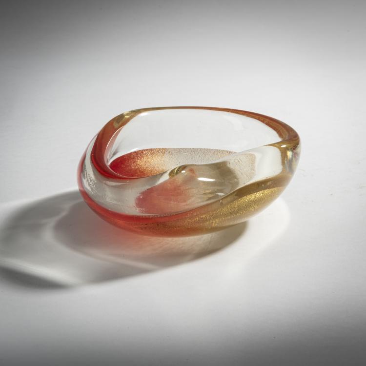 Hauptbild zu Objekt, Aschenschale 'Polveri', 1954, Archimede Seguso, Seguso, Archimede, Murano, 161B 386