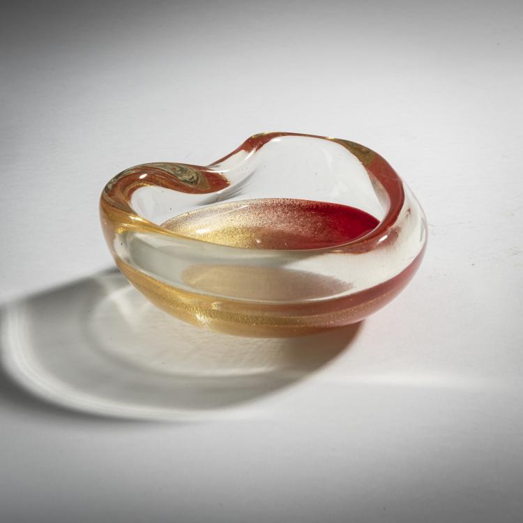 Bild 1 zu Objekt, Aschenschale 'Polveri', 1954, Archimede Seguso, Seguso, Archimede, Murano, 161B 386