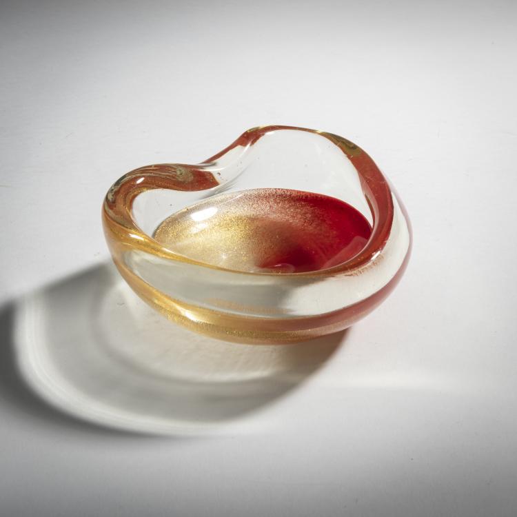 Bild 2 zu Objekt, Aschenschale 'Polveri', 1954, Archimede Seguso, Seguso, Archimede, Murano, 161B 386