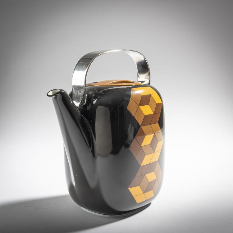 Bild 4 zu Objekt, Kaffeekanne 'Suomi', 1976, Timo Sarpaneva,Victor Vasarely, Rosenthal, 161C 574