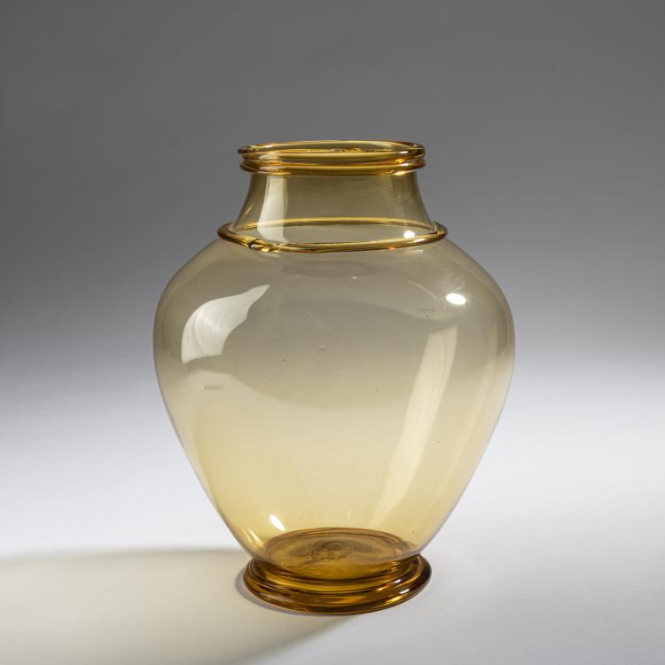 Bild 1 zu Objekt, 'Soffiato' vase, 1921-25, Vittorio Zecchin, Venini & C., Murano, 161B 243
