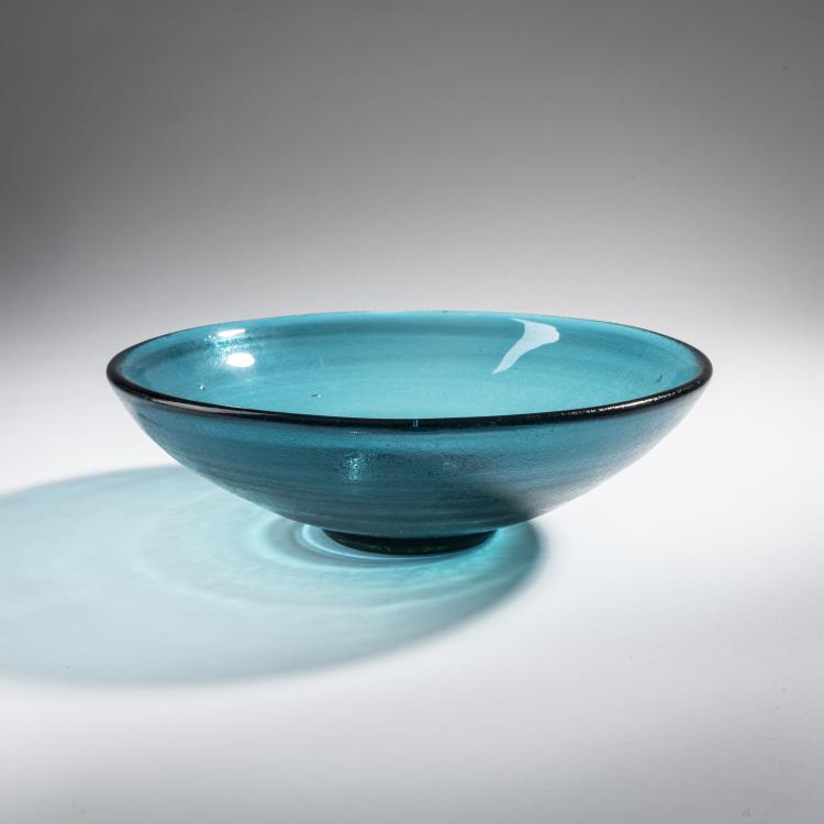 Hauptbild zu Objekt, 'Corroso' bowl, 1936-38, Carlo Scarpa, Venini & C., Murano, 161B 278