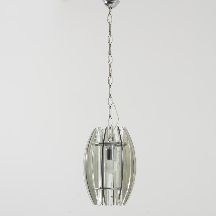 Bild 4 zu Objekt, 2 wall lights, ceiling light and bathroom mirror, 1960s, Fontana Arte, Mailand (zugeschrieben), 161A 123