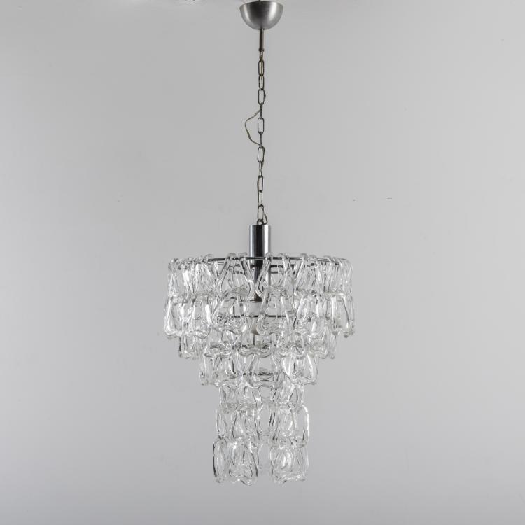 Hauptbild zu Objekt, 'Giogali' ceiling light, 1967, Angelo Mangiarotti, Vetreria Vistosi, Murano., 161A 130