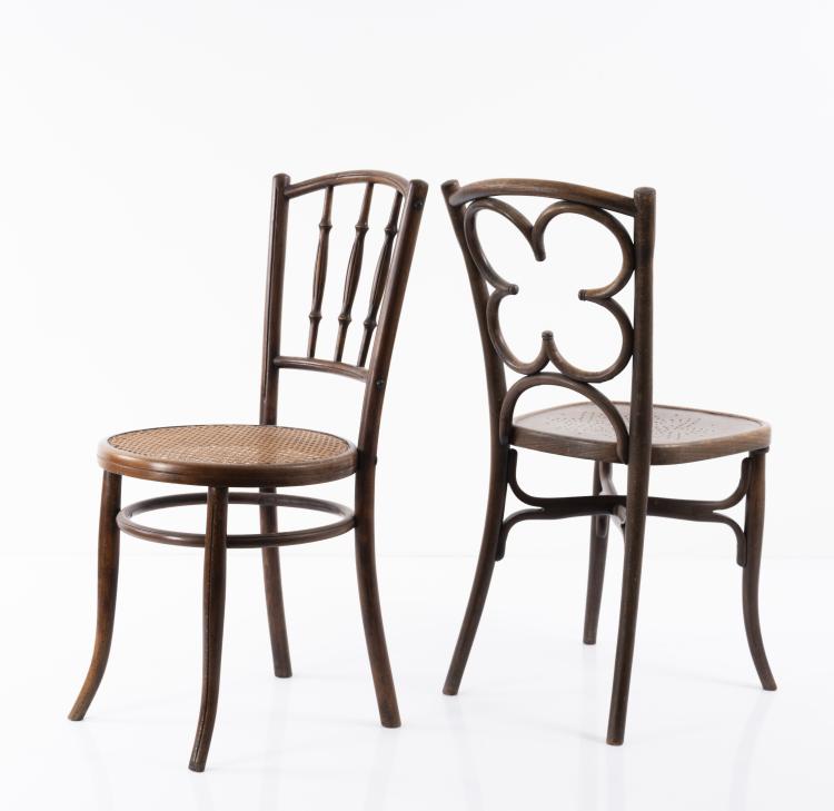 Bild 2 zu Objekt, Zwei St&uuml;hle, 1860er Jahre, Thonet, Wien, 161C 437