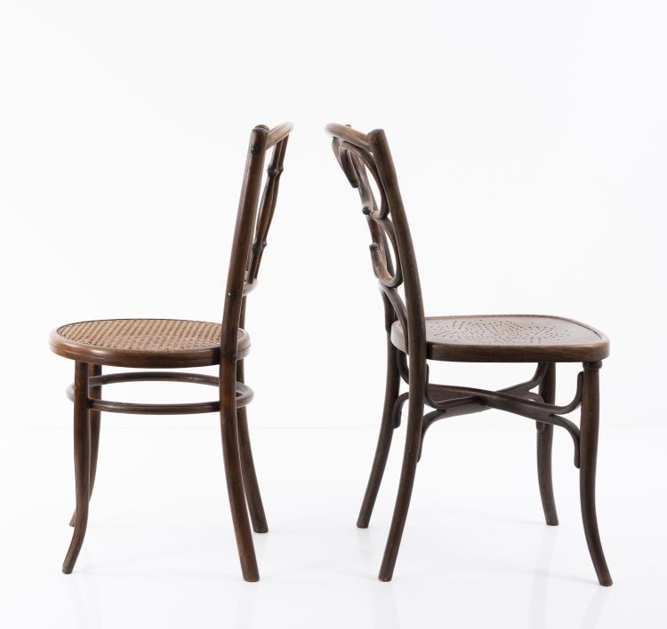 Bild 4 zu Objekt, Zwei St&uuml;hle, 1860er Jahre, Thonet, Wien, 161C 437