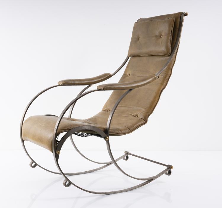 Bild 1 zu Objekt, Schaukelsessel, 1850er Jahre, Winfield, R.W. & Co., Birmingham (zugeschrieben), 161C 436