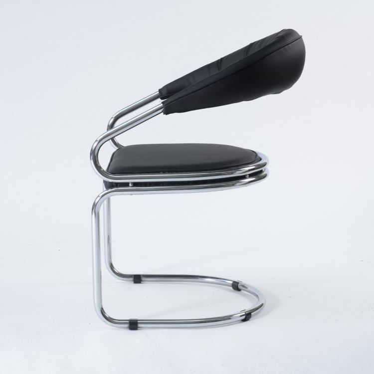 Bild 5 zu Objekt, 'Nodo' table, 1970 and 4 chairs, 1970s, Carlo Bartoli,Giotto Stoppino, Kartell, Noviglio; T 70, Mailand, 161A 166