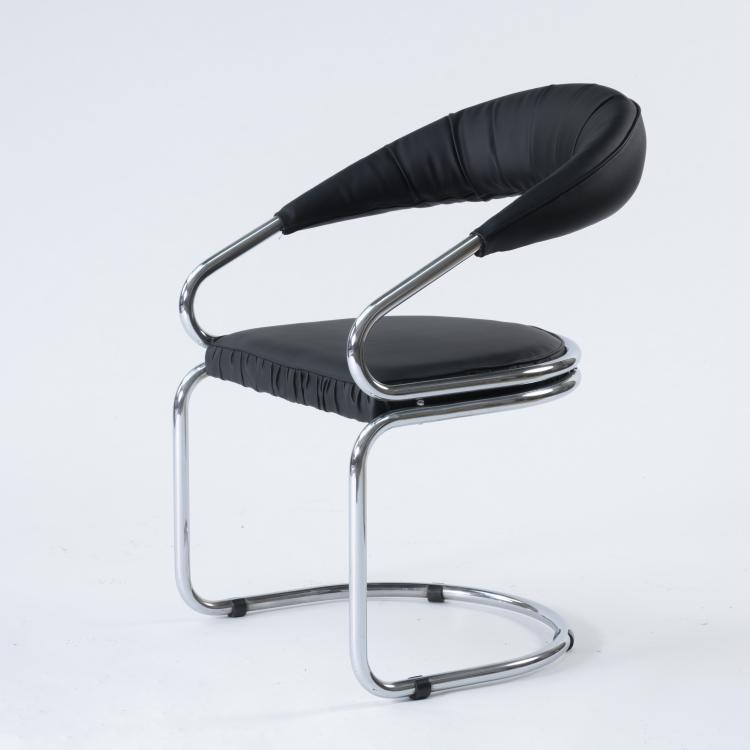 Bild 6 zu Objekt, 'Nodo' table, 1970 and 4 chairs, 1970s, Carlo Bartoli,Giotto Stoppino, Kartell, Noviglio; T 70, Mailand, 161A 166