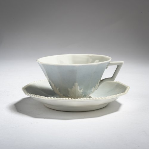 Mocha cup 'Perl/Symphony blue', c. 1793