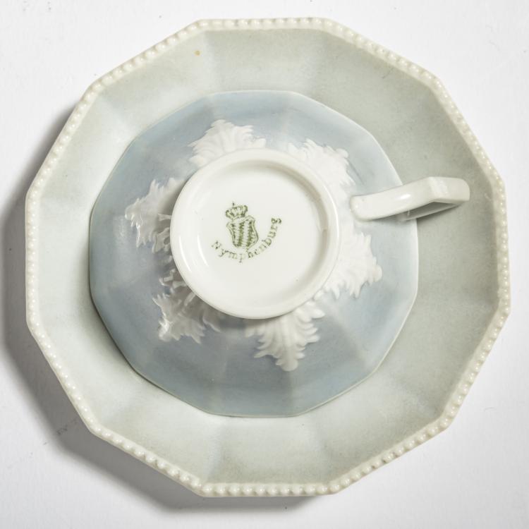 Bild 2 zu Objekt, Mocha cup 'Perl/Symphony blue', c. 1793, Dominikus Auliczek (after), Nymphenburg, KPM, 162C 454