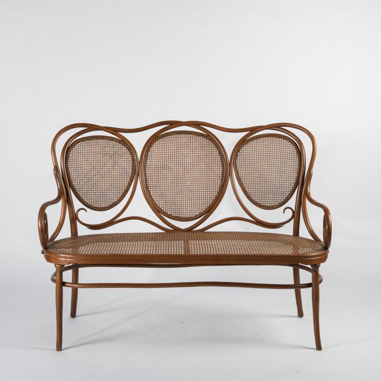 Hauptbild zu Objekt, Bench 'Thonet Nr. 22 - Variant', c. 1883, Kohn, J.&J., Wien, 162C 346