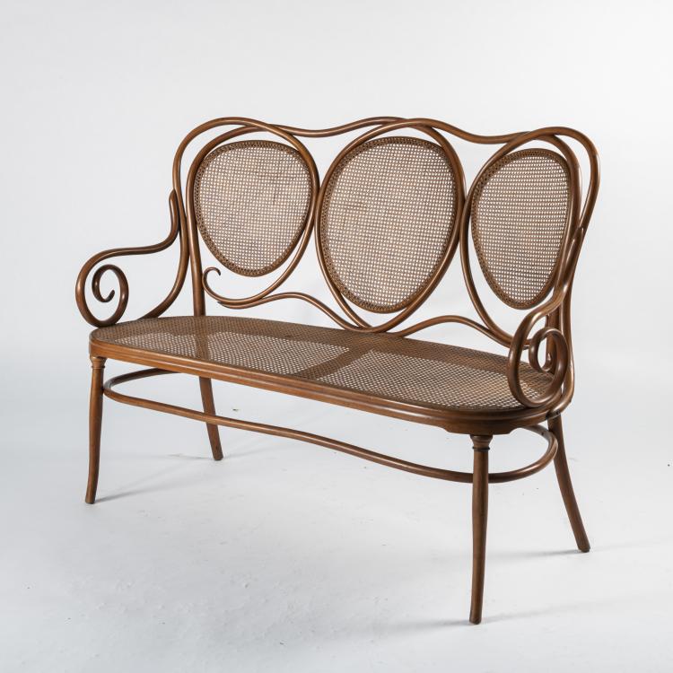 Bild 1 zu Objekt, Bench 'Thonet Nr. 22 - Variant', c. 1883, Kohn, J.&J., Wien, 162C 346