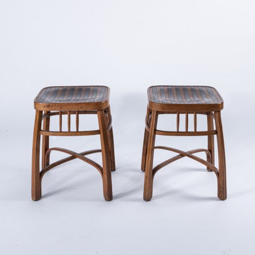 2 '616 S' stools, c. 1910