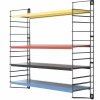 'Tomado' shelf-system for wall fastening, 1960s