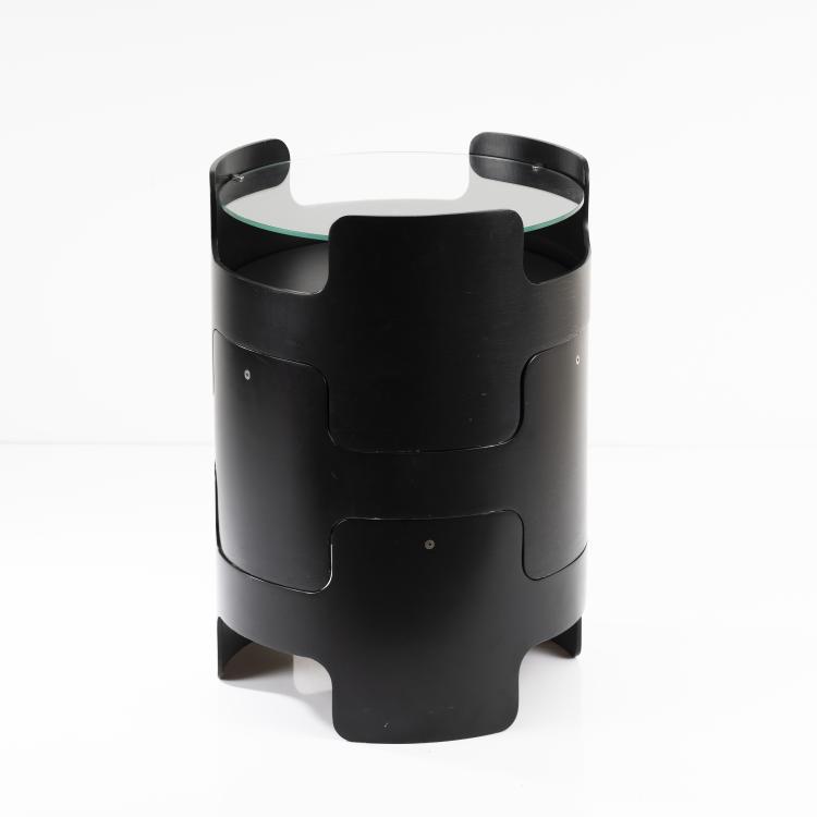 Bild 4 zu Objekt, Two stools, a side table, c. 1969, Gerd Lange, Bisterfeld & Weiss, Owen/Teck, 161C 687