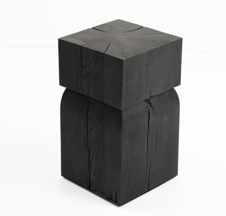 Bild 1 zu Objekt, Side table / stool, c. 1987, Christian Liaigre (attributed), Hunt, Holly, Chicago (zugeschrieben), 161C 775