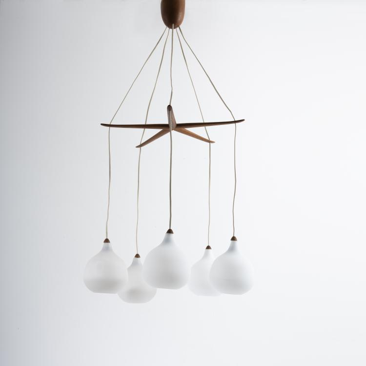 Bild 2 zu Objekt, Ceiling light '511', 1960s, &Ouml;sten Kristiansson,Uno Kristiansson, Luxus, Vittsj&ouml;, 161C 659