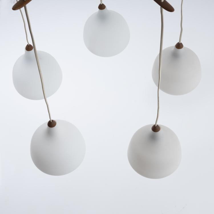 Bild 5 zu Objekt, Ceiling light '511', 1960s, &Ouml;sten Kristiansson,Uno Kristiansson, Luxus, Vittsj&ouml;, 161C 659