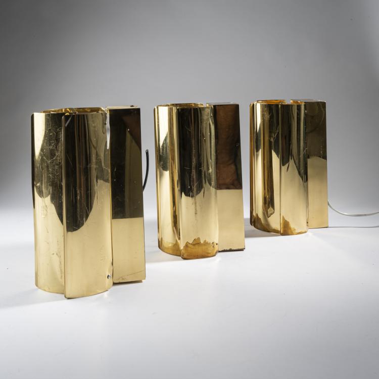 Bild 1 zu Objekt, 3 wall lights, 1960s, Schweden, 161C 680