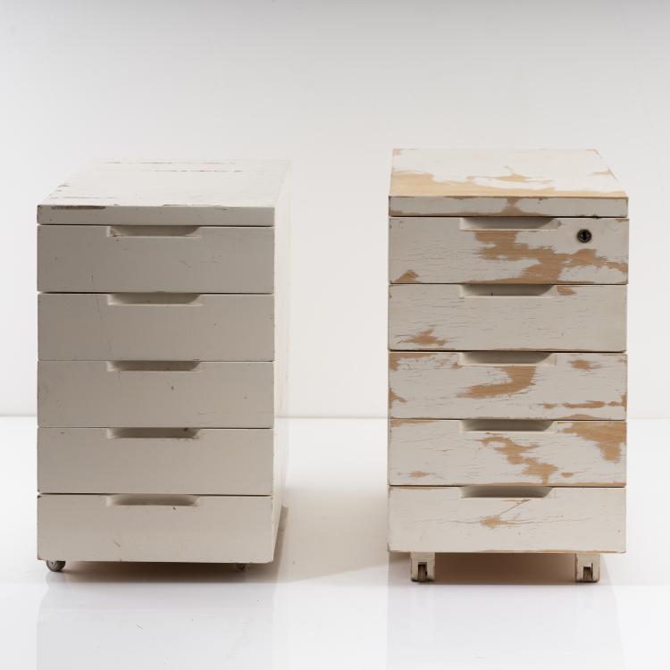 Bild 2 zu Objekt, Zwei Schubladencontainer '296', 1930, Alvar Aalto, Artek, Helsinki, 161C 465