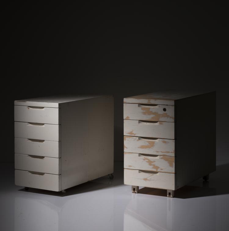Bild 3 zu Objekt, Zwei Schubladencontainer '296', 1930, Alvar Aalto, Artek, Helsinki, 161C 465