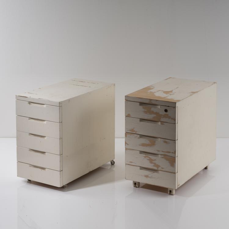 Bild 8 zu Objekt, Zwei Schubladencontainer '296', 1930, Alvar Aalto, Artek, Helsinki, 161C 465