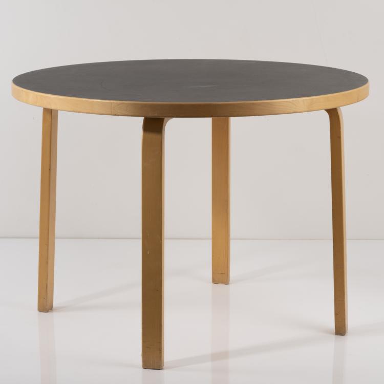 Bild 1 zu Objekt, Esstisch 'L-Leg' - '90', 1933, Alvar Aalto, Artek, Helsinki, 161C 479