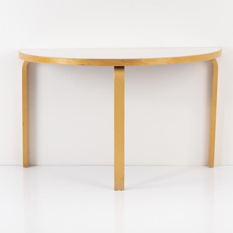 Hauptbild zu Objekt, Konsoltisch 'L-Leg' - '70', 1933, Alvar Aalto, Artek, Helsinki, 161C 480