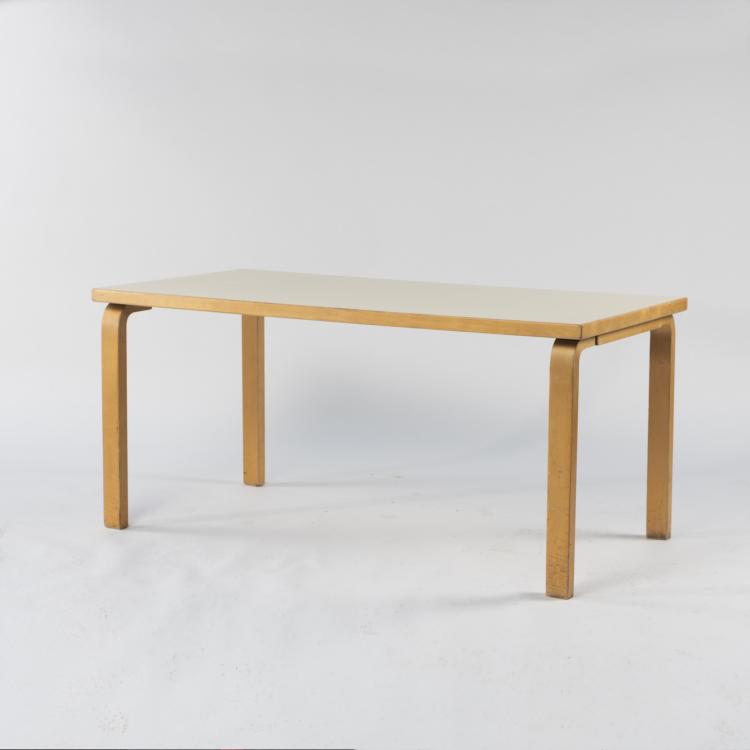 Bild 1 zu Objekt, Zwei Tische 'L-Leg', um 1933, Alvar Aalto, Artek, Helsinki, 161C 482