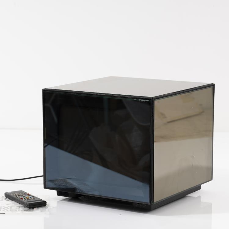 Hauptbild zu Objekt, 'Cuboglass' television, 2002, Mario Bellini, Brionvega, Mailand, 161A 88