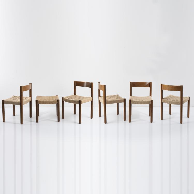 Hauptbild zu Objekt, Five 'Stollenst&uuml;hle', a stool, 1963, Trix Haussmann,Robert Haussmann, Dietiker AG, Stein am Rhein, 161C 643