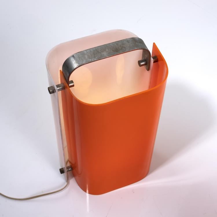 Bild 5 zu Objekt, 2 'Polsino' table lights, 1968, Gio Ponti, Harvey Guzzini, Mailand; design house, Mailand, 161A 131