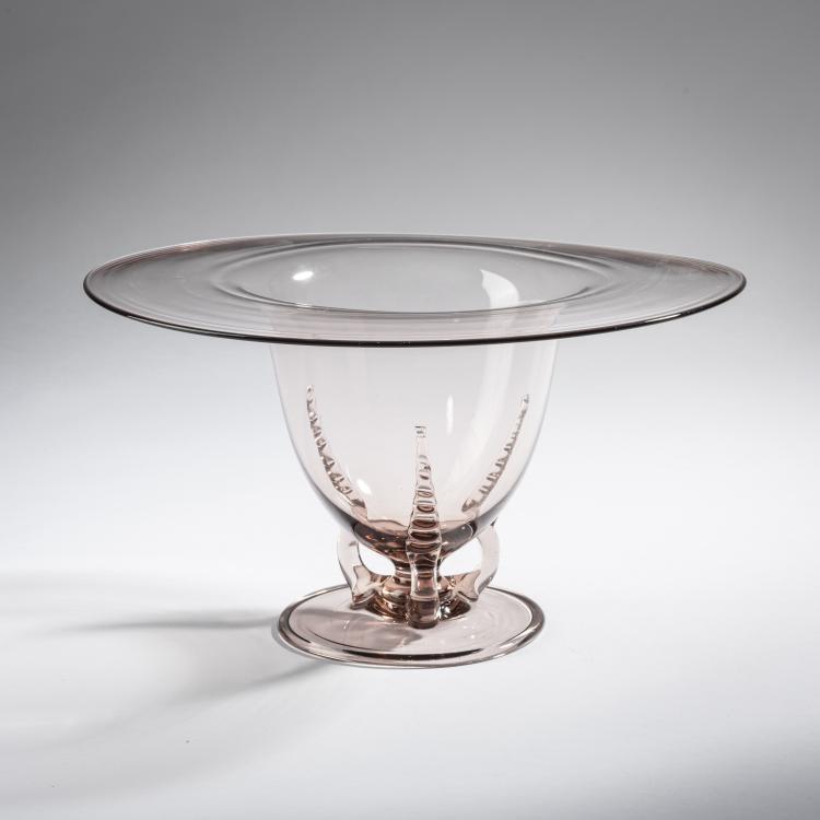 Bild 1 zu Objekt, Schale 'Soffiato', 1921/22, Vittorio Zecchin, Venini & C., Murano, 161B 248