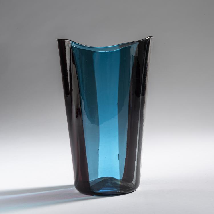 Hauptbild zu Objekt, 'A spicchi' vase, 1953-57, Fulvio Bianconi, Venini & C., Murano, 161B 315
