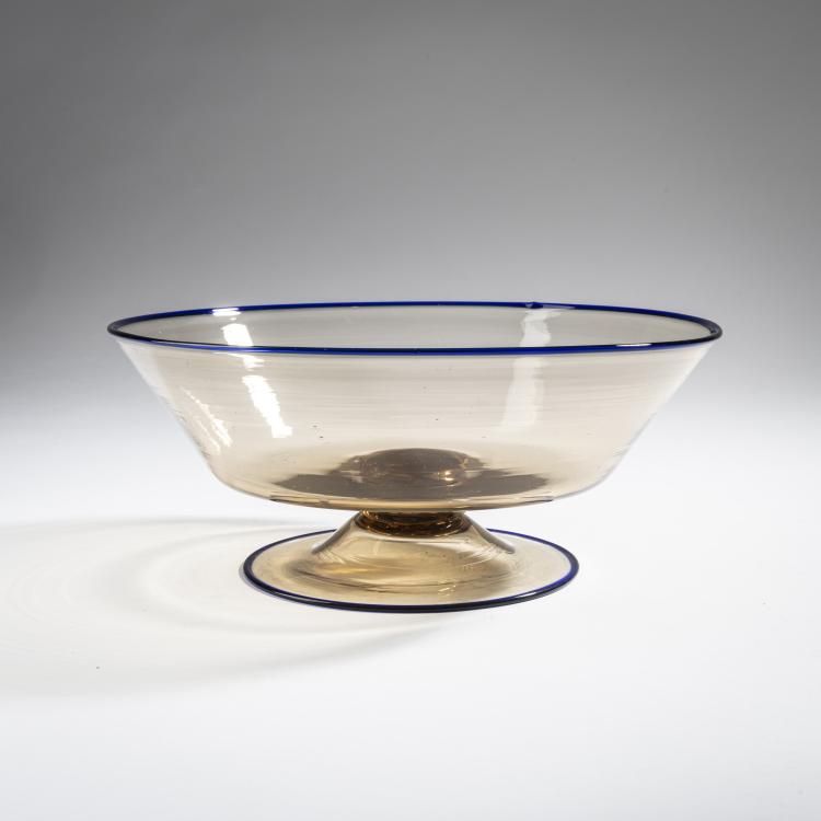 Bild 1 zu Objekt, Schale 'Trasparento', um 1927, Carlo Scarpa, Cappellin, M.V.M., Murano, 161B 255