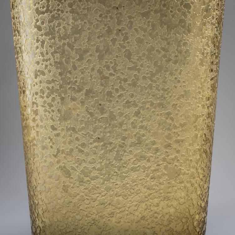 Bild 3 zu Objekt, Vase 'Sommerso corroso', um 1957, Flavio Poli, Seguso Vetri d'Arte, Murano, 161B 378