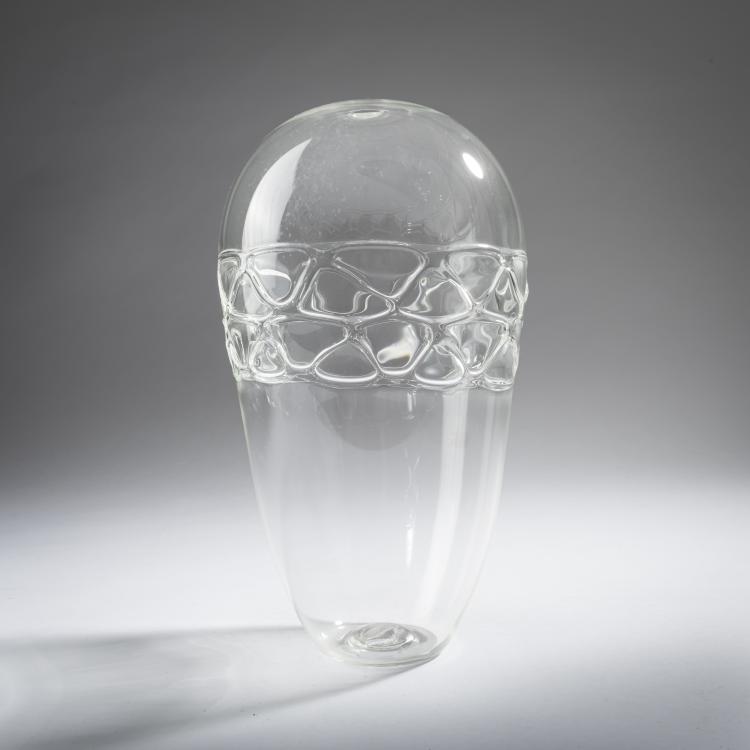 Hauptbild zu Objekt, Unikat-Vase f&uuml;r die 'San Niccol&ograve;'-Ausstellung, 1968, Vittorio Ferro, Toso, Fratelli, Murano, 161B 402