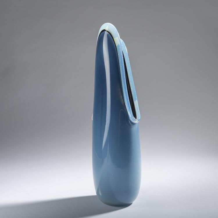 Bild 2 zu Objekt, Nero opala' vase, c. 1956, Flavio Poli, Seguso Vetri d'Arte, Murano, 161B 370