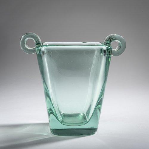 'Verde nord' vase with handles, 1942