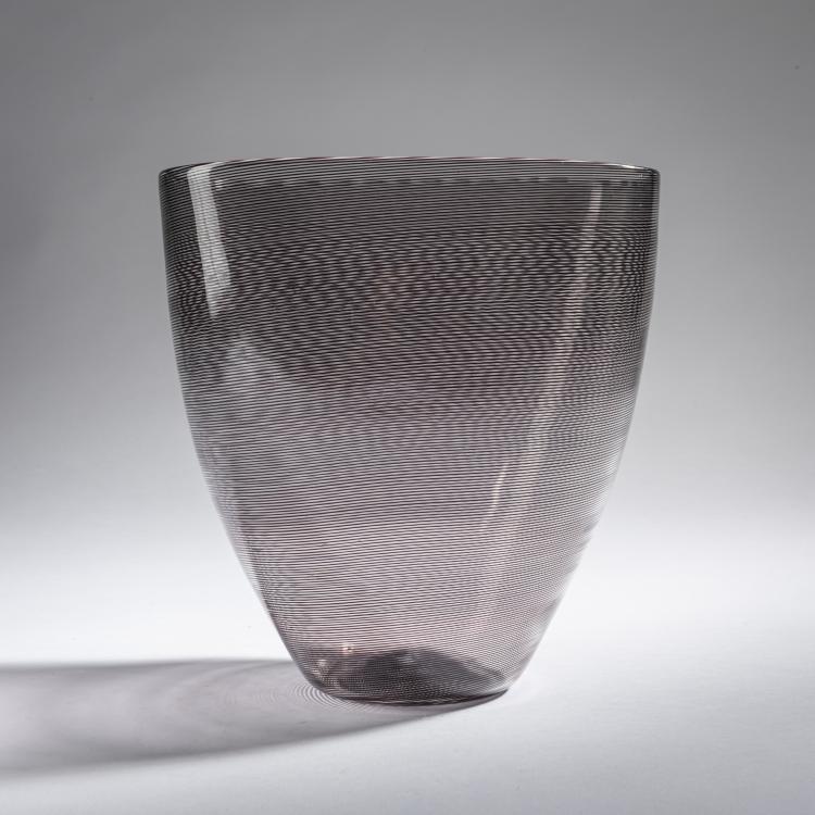 Bild 1 zu Objekt, Vase 'Mezza filigrana', 1934-36, Carlo Scarpa, Venini & C., Murano, 161B 273