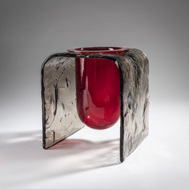 Hauptbild zu Objekt, Vase, c. 1960, Carlo Nason, Mazzega, I.V.R., Murano, 161B 421