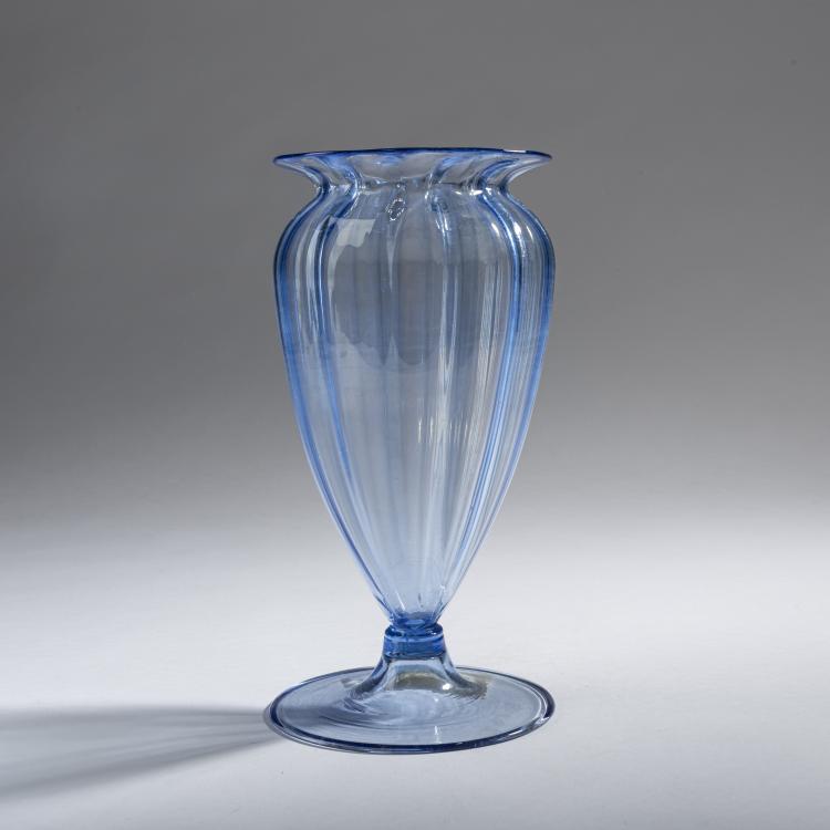 Hauptbild zu Objekt, Vase 'A coste', um 1930, Murano, 161B 263
