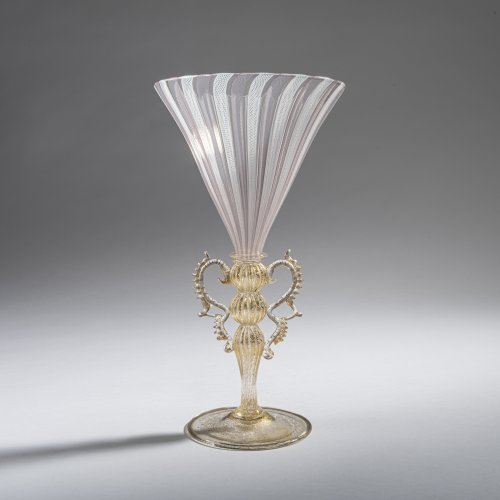 'Zanfirico' goblet, c. 1930