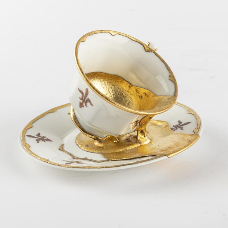 Bild 2 zu Objekt, Mokkatasse Rosenthal, 2000, J&uuml;rgen Leudolph, 163D 718