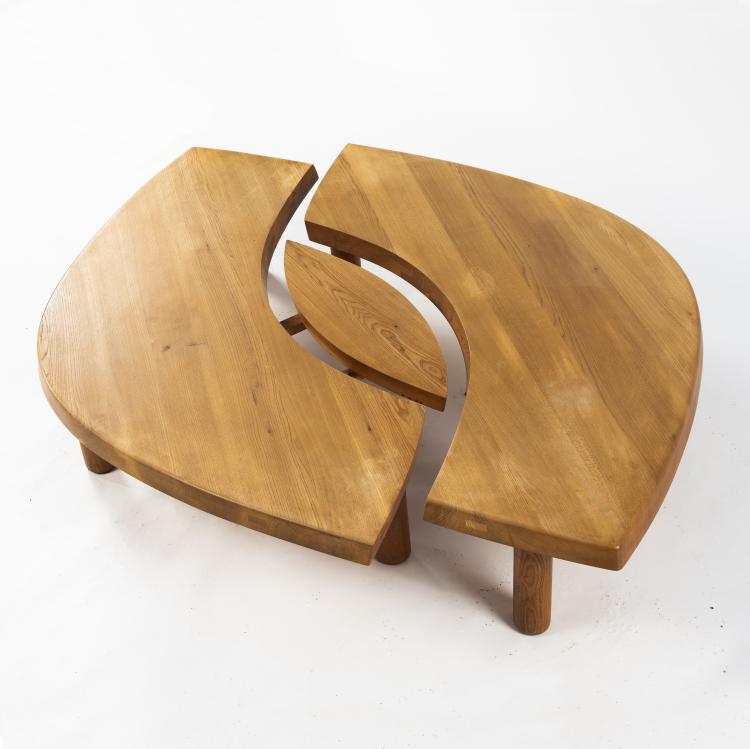 Bild 3 zu Objekt, 'L'Oeil' - 'T22' coffee table / bench, c. 1965, Pierre Chapo, Chapo Gordes, Gordes, 161C 666
