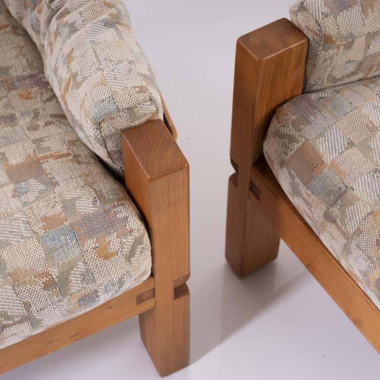 Bild 7 zu Objekt, 2 armchairs 'S15', c. 1967, Pierre Chapo, Chapo Gordes, Gordes, 161C 656