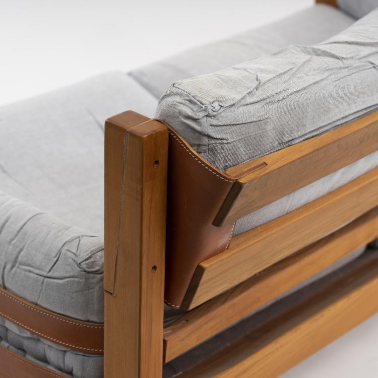 Bild 2 zu Objekt, Zweisitzer Sofa 'S18', um 1967, Pierre Chapo, Chapo Gordes, Gordes, 161C 655