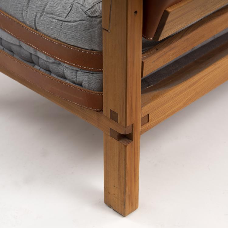 Bild 3 zu Objekt, Zweisitzer Sofa 'S18', um 1967, Pierre Chapo, Chapo Gordes, Gordes, 161C 655