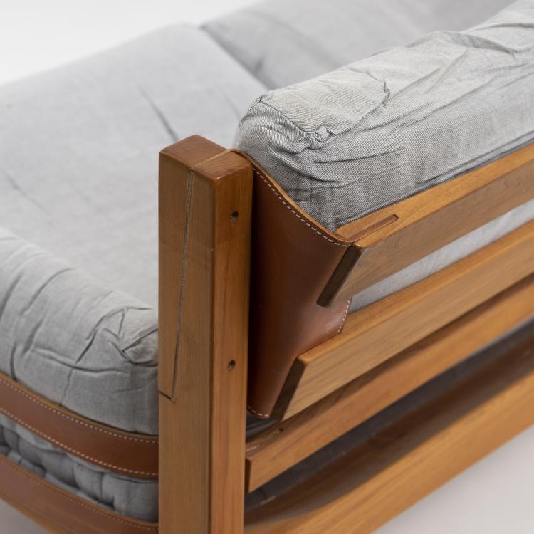 Bild 4 zu Objekt, Zweisitzer Sofa 'S18', um 1967, Pierre Chapo, Chapo Gordes, Gordes, 161C 655